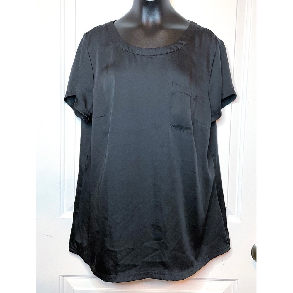 Worthington black blouse